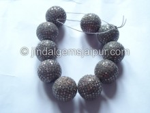 Diamond Studded Silver Ball